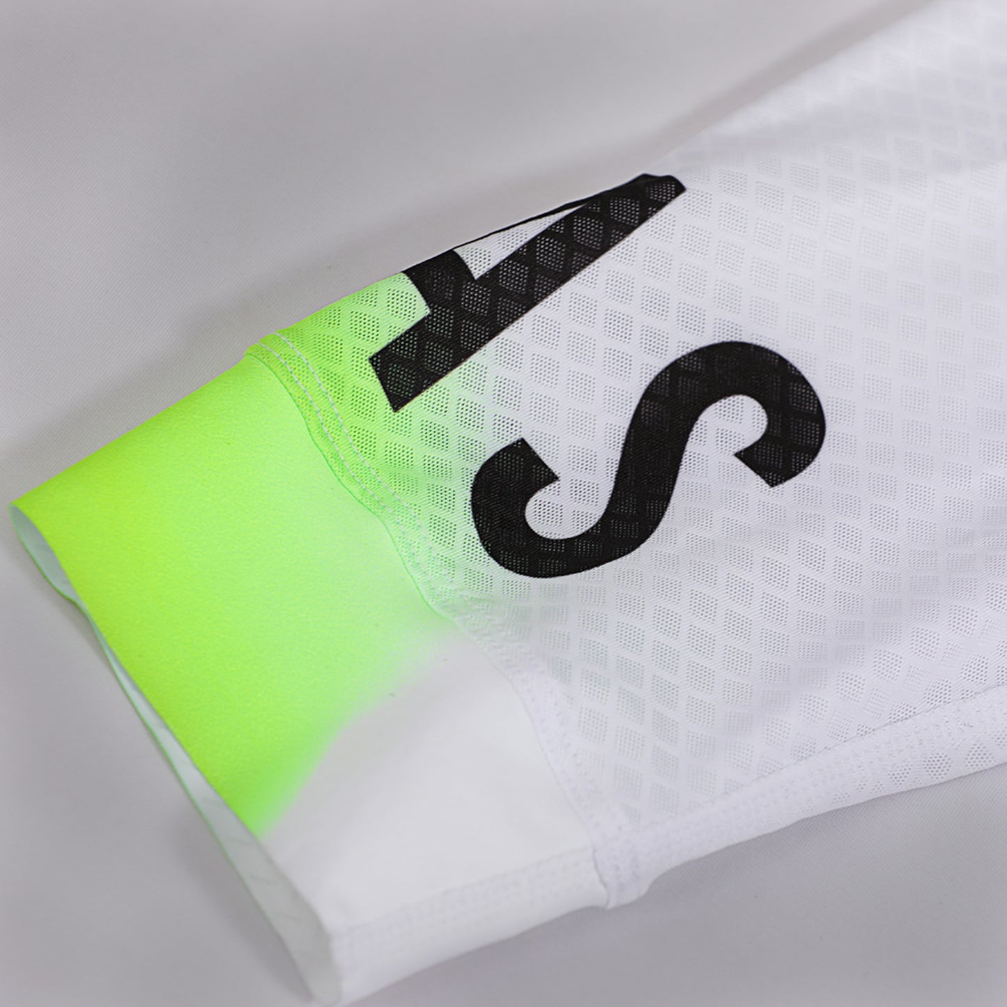 White Cycling Jersey