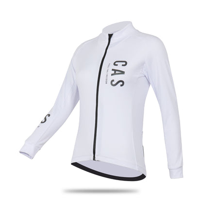 Women's Pure White LS Thermal Jersey